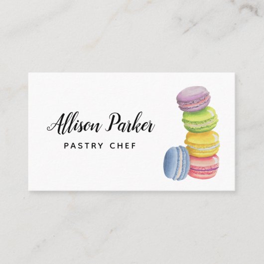 Visitenkarte für Kuchen/Backwaren (Vorderseite)