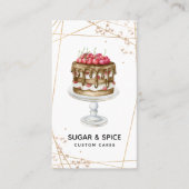 Visitenkarte für Kuchen/Backwaren (Vorderseite)