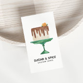 Visitenkarte für Kuchen/Backwaren