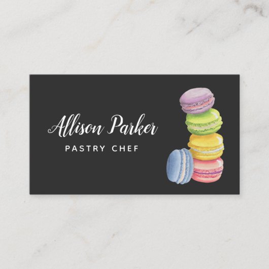 Visitenkarte für Kuchen/Backwaren (Vorderseite)
