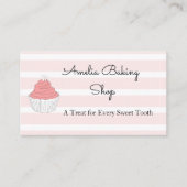 Visitenkarte für Kuchenbackwaren (Vorderseite)
