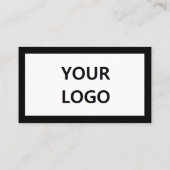 Visitenkarte für kundenspezifische Firmenlogos - I (Rückseite)