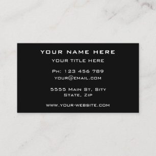 Visitenkarte für kundenspezifische Firmenlogos - I