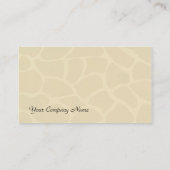 Visitenkarte für Künstler (Rückseite)