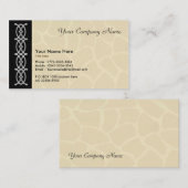 Visitenkarte für Künstler (Vorne/Hinten)