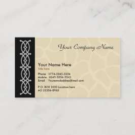 Visitenkarte für Künstler