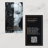Visitenkarte für künstliche Intelligenz (Vorne/Hinten)