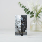 Visitenkarte für künstliche Intelligenz (Stehend Vorderseite)