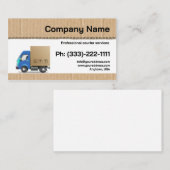 Visitenkarte für Kurierdienste (Vorne/Hinten)