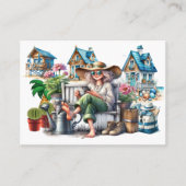 Visitenkarte für Küstengebiete (Vorderseite)