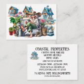 Visitenkarte für Küstengebiete (Vorne/Hinten)