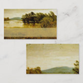 Visitenkarte für Landschaft (Vorne/Hinten)