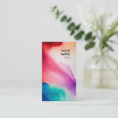 Visitenkarte für lebendige Impressionen (Stehend Vorderseite)