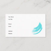 Visitenkarte für Lehrer (Rückseite)