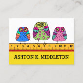 Visitenkarte für Lehrer (Vorderseite)