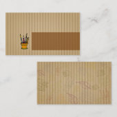 Visitenkarte für Lehrer (Vorne/Hinten)