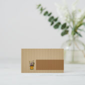 Visitenkarte für Lehrer (Stehend Vorderseite)