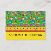 Visitenkarte für Lehrer (Vorderseite)