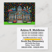 Visitenkarte für Lehrer (Vorne/Hinten)