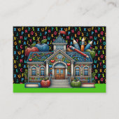 Visitenkarte für Lehrer (Vorderseite)