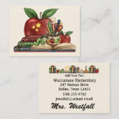 Visitenkarte für Lehrkräfte durch SRF (Vorne/Hinten)