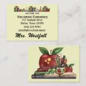 Visitenkarte für Lehrkräfte durch SRF (Vorne/Hinten)