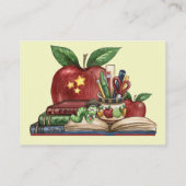 Visitenkarte für Lehrkräfte durch SRF (Rückseite)