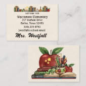 Visitenkarte für Lehrkräfte durch SRF (Vorne/Hinten)