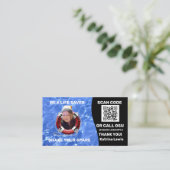 Visitenkarte für Life Saver (Stehend Vorderseite)