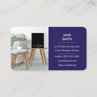 Visitenkarte für Luftprüfung