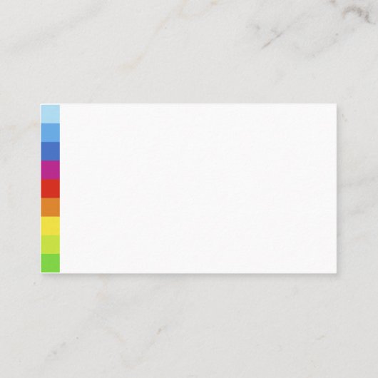 Visitenkarte für Maler (Rückseite)