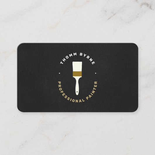 Visitenkarte für Maler (Vorderseite)