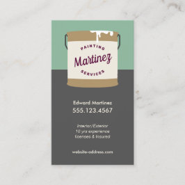 Visitenkarte für Maler