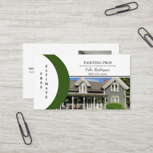 Visitenkarte für Maler