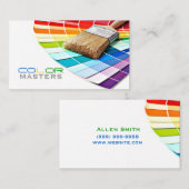 Visitenkarte für Malerei (Vorne/Hinten)