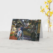 Visitenkarte für Männer Karte (Gelbe Blume)