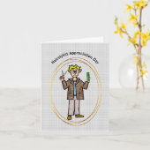 Visitenkarte für männliche Haare Karte (Gelbe Blume)