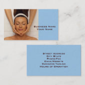 Visitenkarte für Massagetherapeuten (Vorne/Hinten)