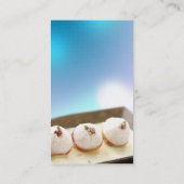 Visitenkarte für Nahrung (Rückseite)