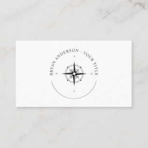 Visitenkarte für Nautic-Compass-Logos