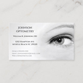 Visitenkarte für Optometriker/Optometrie