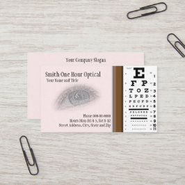 Visitenkarte für Optometristen