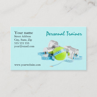 Visitenkarte für Personal Trainer