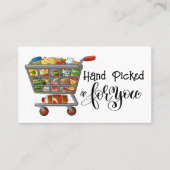 Visitenkarte für PERSONENKÄUFER (Vorderseite)