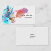 Visitenkarte für Pferde (Vorne/Hinten)