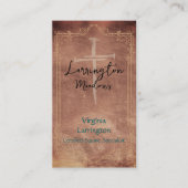 Visitenkarte für Pferderücken-Ranch-Logo (Vorderseite)