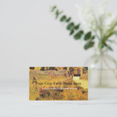 Visitenkarte für pflanzliche Betriebe (Stehend Vorderseite)