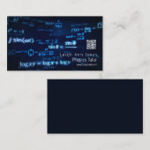 Visitenkarte für Physikunterricht (Vorne/Hinten)