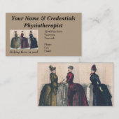 Visitenkarte für Physiotherapeuten - so Spaß (Vorne/Hinten)