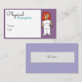 Visitenkarte für Physiotherapie (Vorne/Hinten)